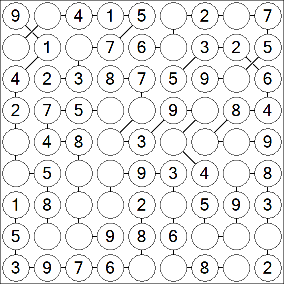 Chain Sudoku - Fácil