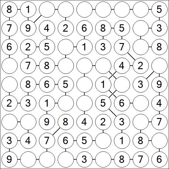 Chain Sudoku - Fácil