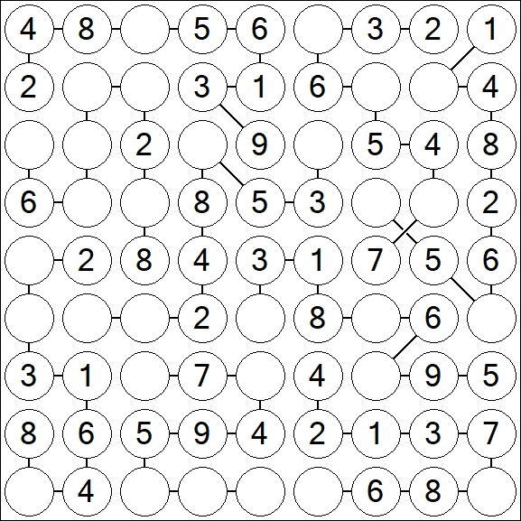 Chain Sudoku - Fácil