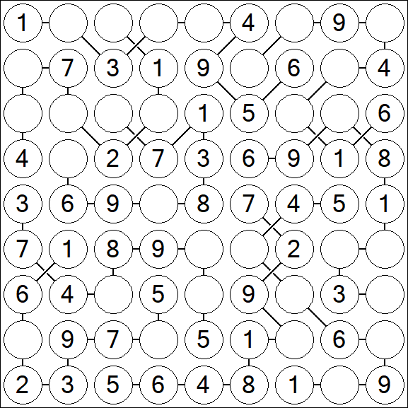 Chain Sudoku - Fácil