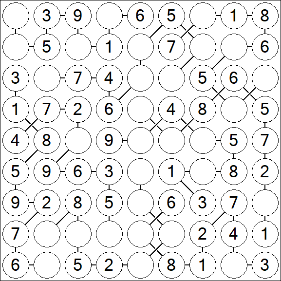 Chain Sudoku - Fácil