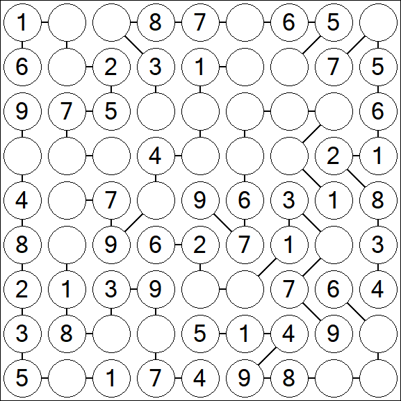 Chain Sudoku - Fácil