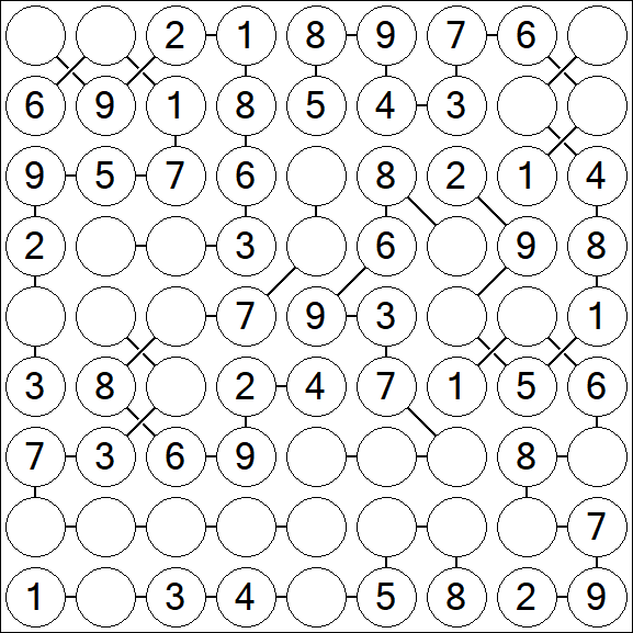 Chain Sudoku - Fácil