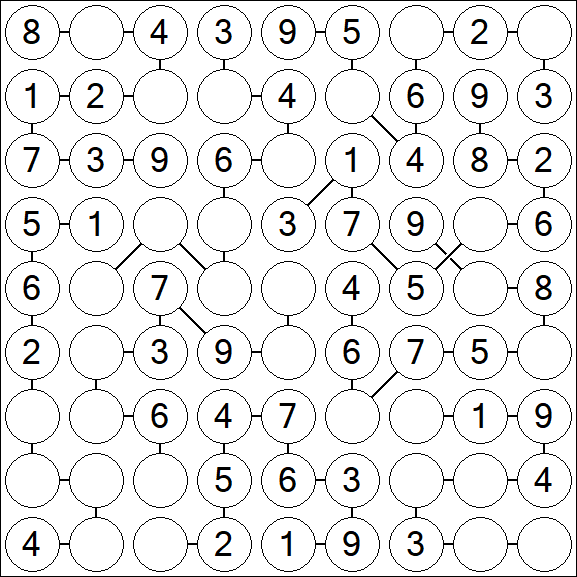 Chain Sudoku - Fácil