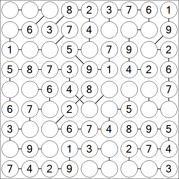 Chain Sudoku - Fácil