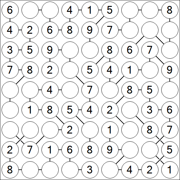 Chain Sudoku - Fácil