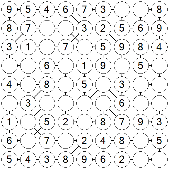 Chain Sudoku - Fácil