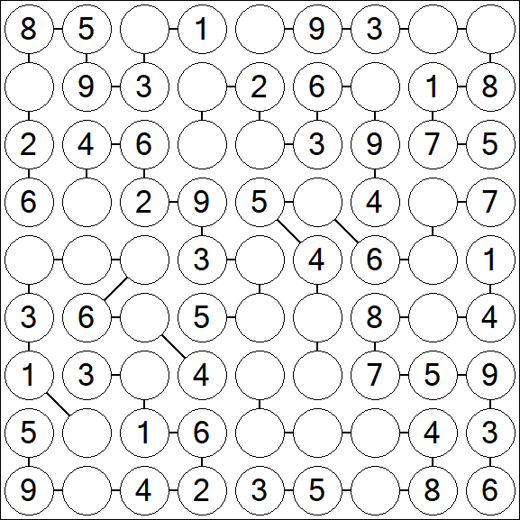 Chain Sudoku - Fácil