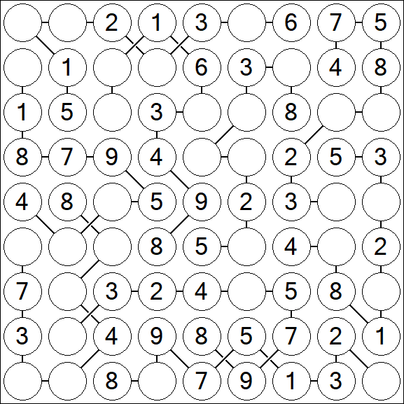Chain Sudoku - Fácil