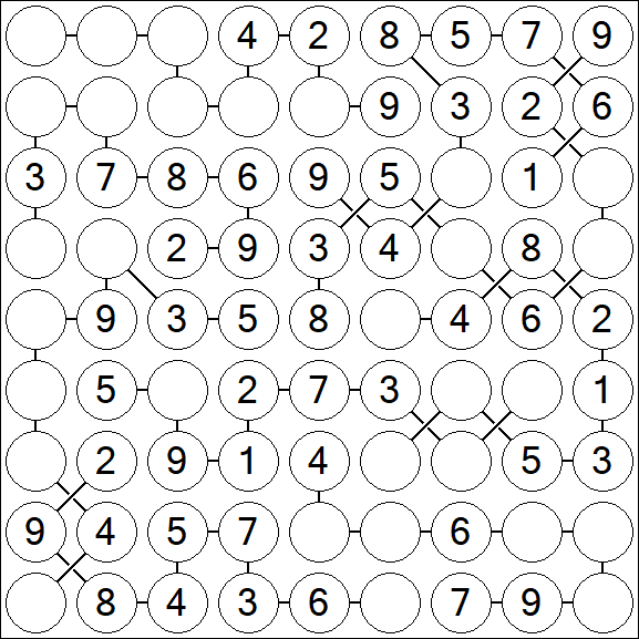 Chain Sudoku - Fácil