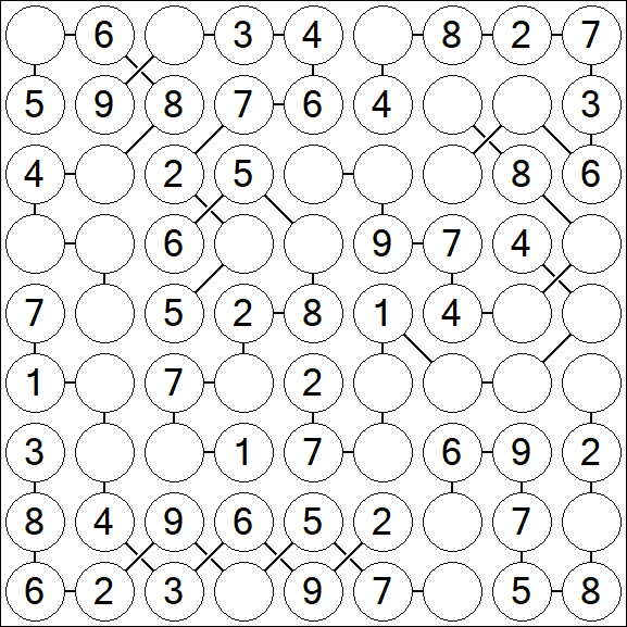 Chain Sudoku - Fácil