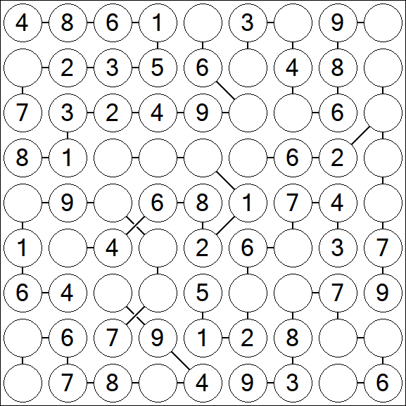 Chain Sudoku - Fácil
