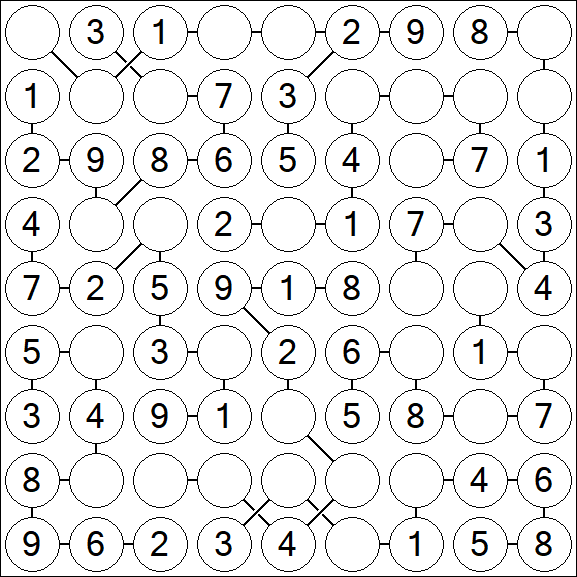 Chain Sudoku - Fácil