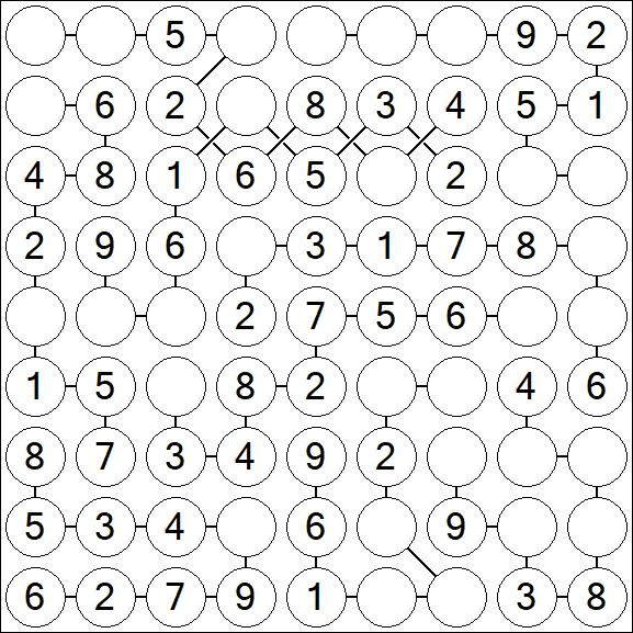 Chain Sudoku - Fácil