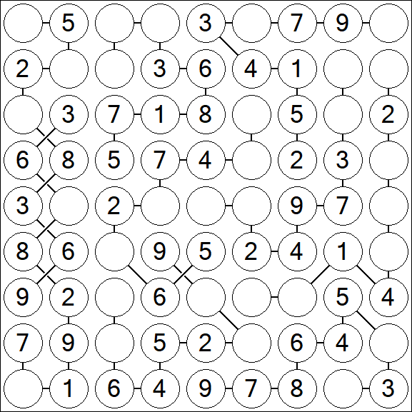 Chain Sudoku - Fácil