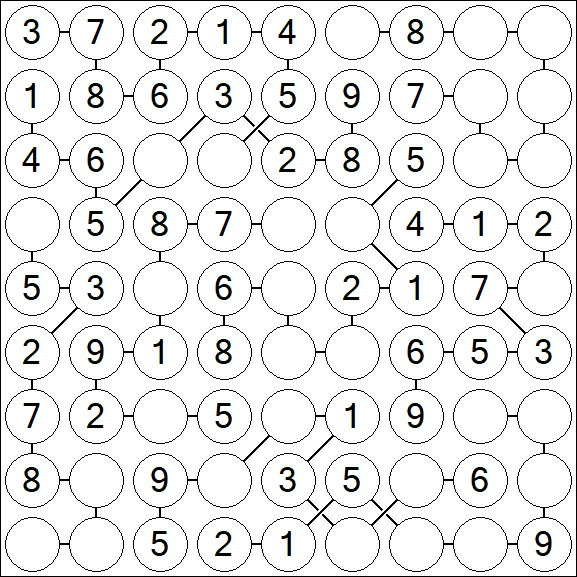 Chain Sudoku - Fácil