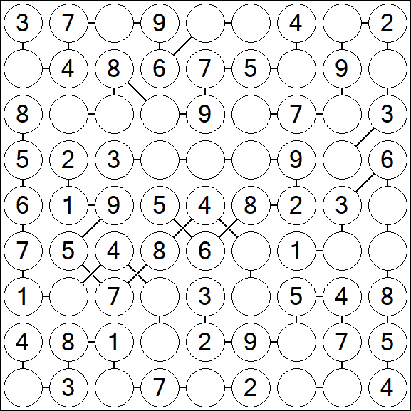 Chain Sudoku - Fácil