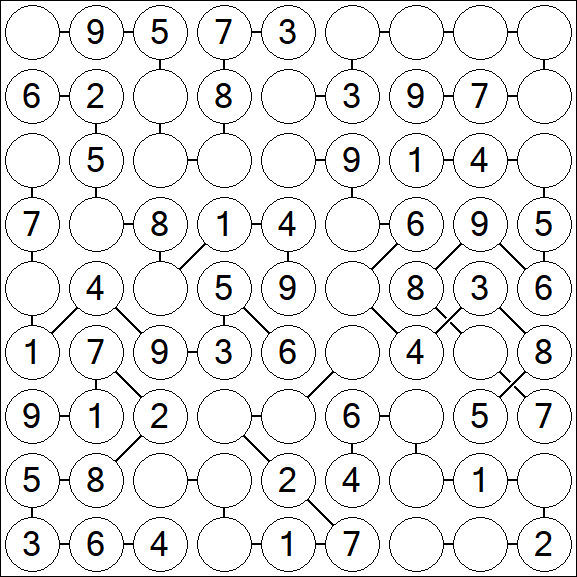 Chain Sudoku - Fácil