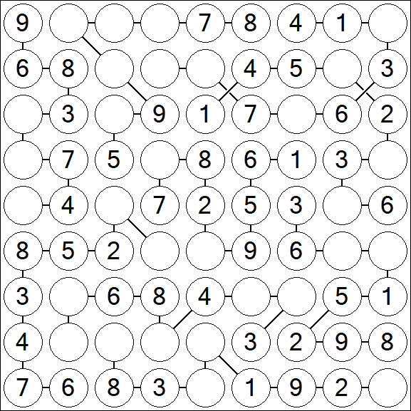 Chain Sudoku - Fácil