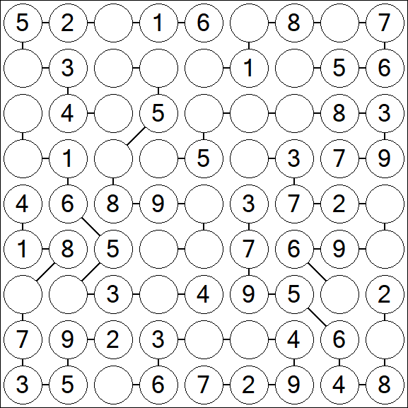 Chain Sudoku - Fácil