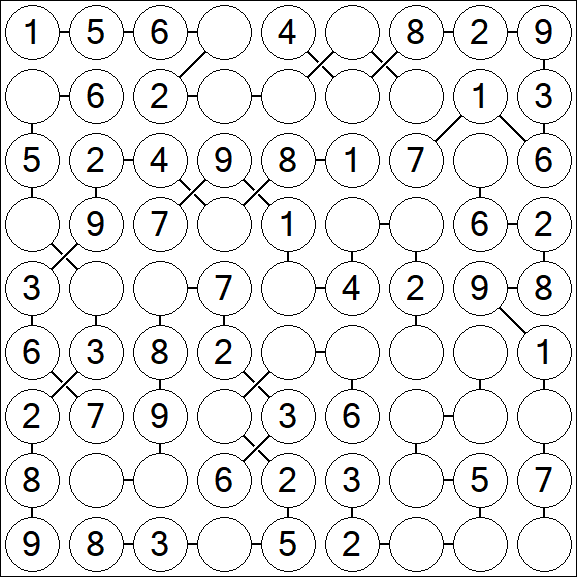 Chain Sudoku - Fácil