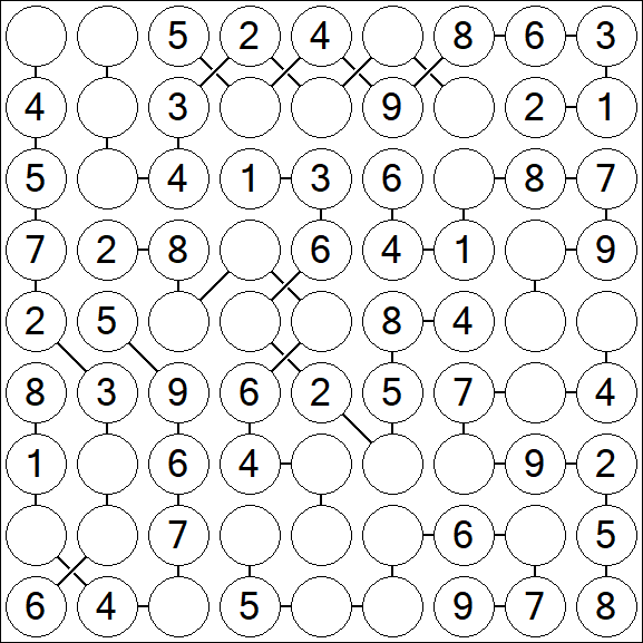 Chain Sudoku - Fácil