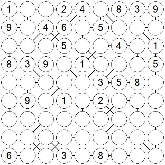 Chain Sudoku - Difícil