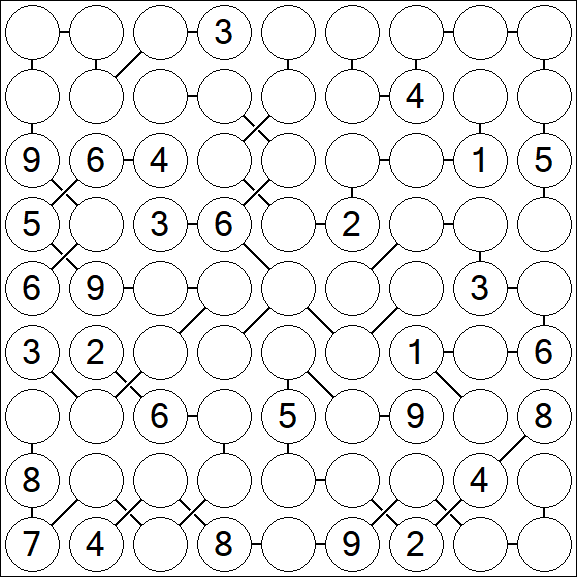 Chain Sudoku - Hard