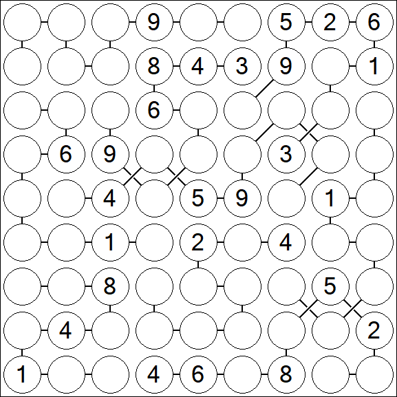 Chain Sudoku - Hard