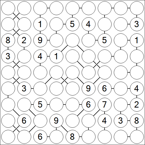 Chain Sudoku - Hard