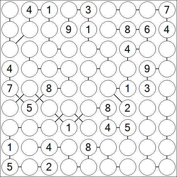 Chain Sudoku - Difícil