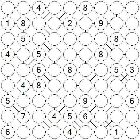 Chain Sudoku - Difícil