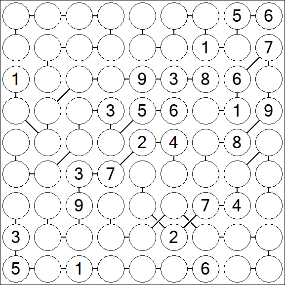 Chain Sudoku - Schwierig