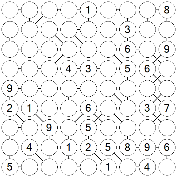 Chain Sudoku - Difícil