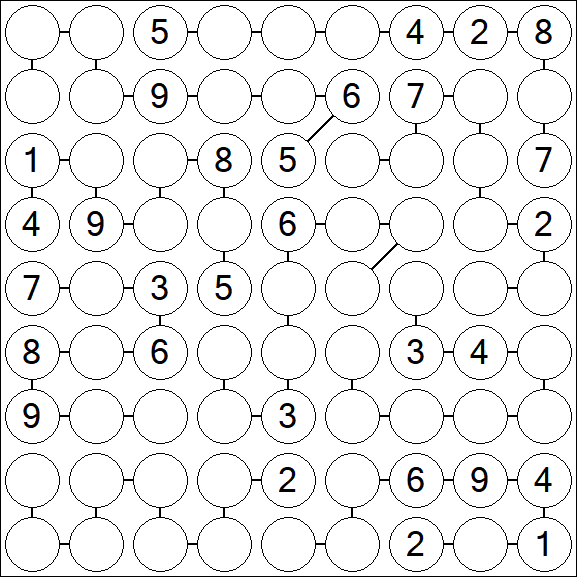 Chain Sudoku - Hard