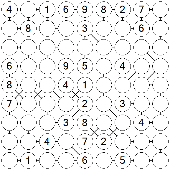 Chain Sudoku - Difficile