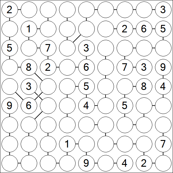 Chain Sudoku - Difficile