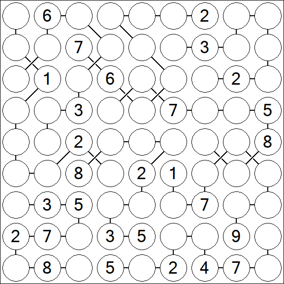 Chain Sudoku - Hard
