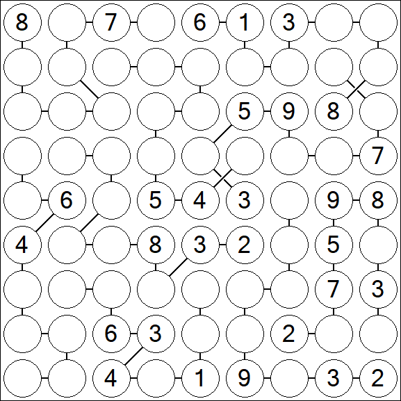 Chain Sudoku - Difícil