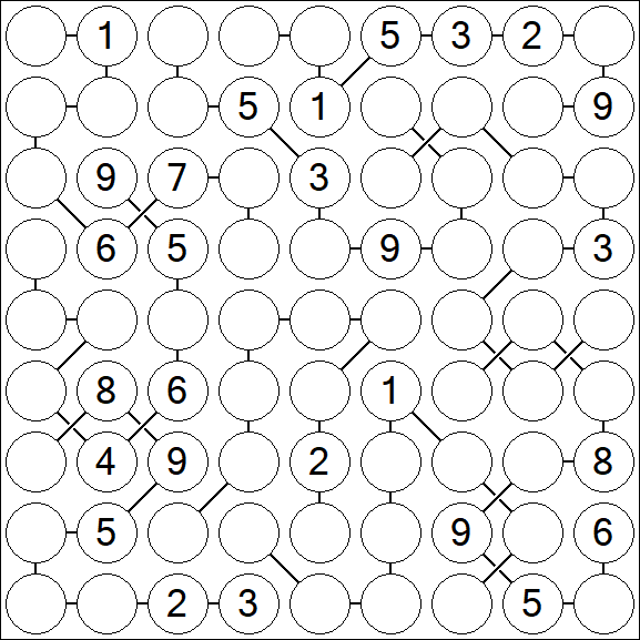 Chain Sudoku - Difficile