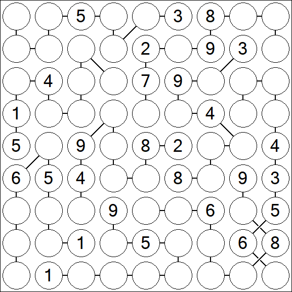 Chain Sudoku - Difficile
