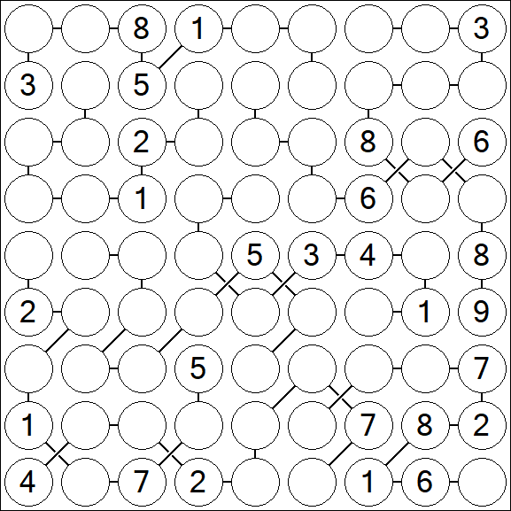 Chain Sudoku - Hard