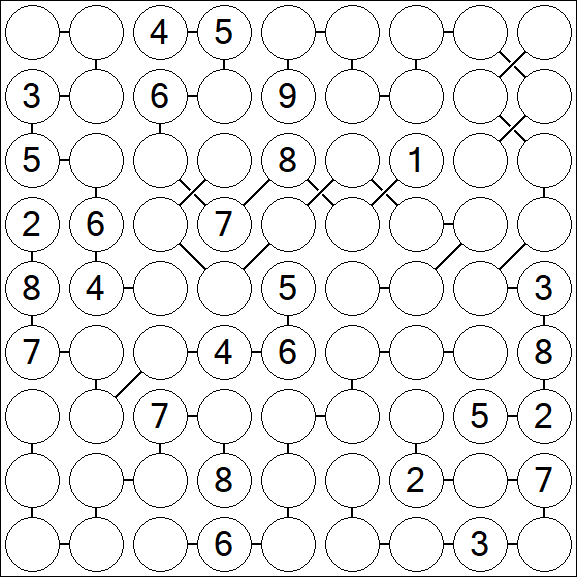 Chain Sudoku - Hard