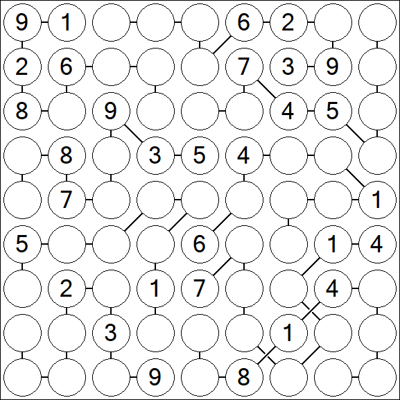 Chain Sudoku - Hard