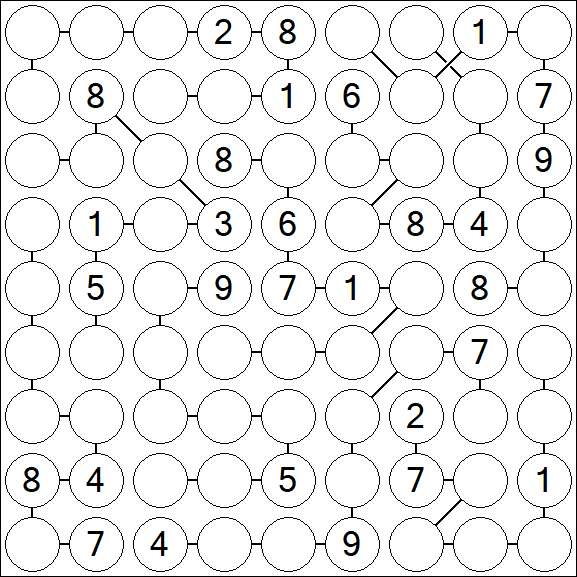 Chain Sudoku - Hard