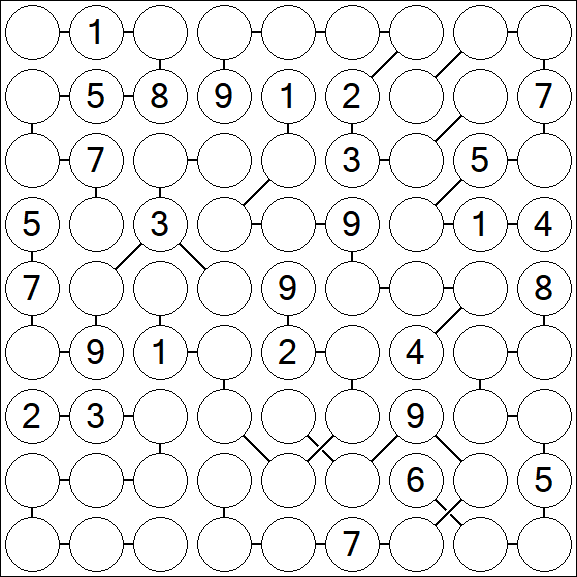 Chain Sudoku - Hard