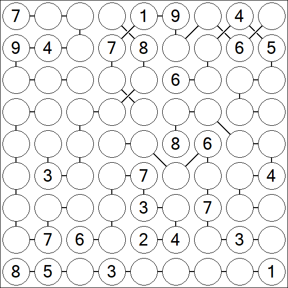 Chain Sudoku - Difícil