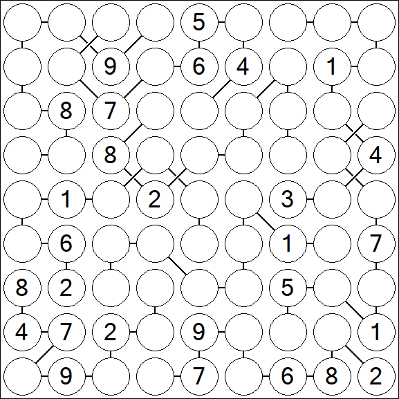Chain Sudoku - Hard