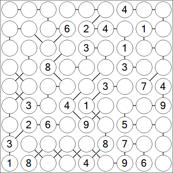 Chain Sudoku - Hard