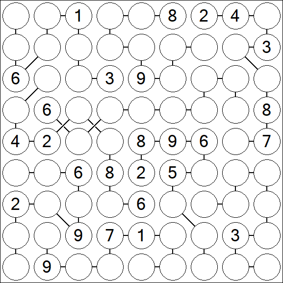 Chain Sudoku - Hard